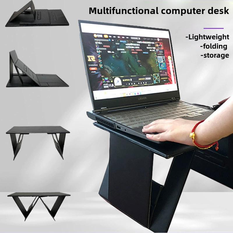 Woodworking Book - Wielofunkcyjny składany stojak na laptopa, biurko
