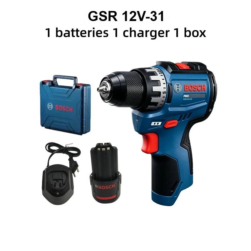 Woodworking Drills - Wiertarko-wkrętarka akumulatorowa Bosch Professional GSR 12V-31,