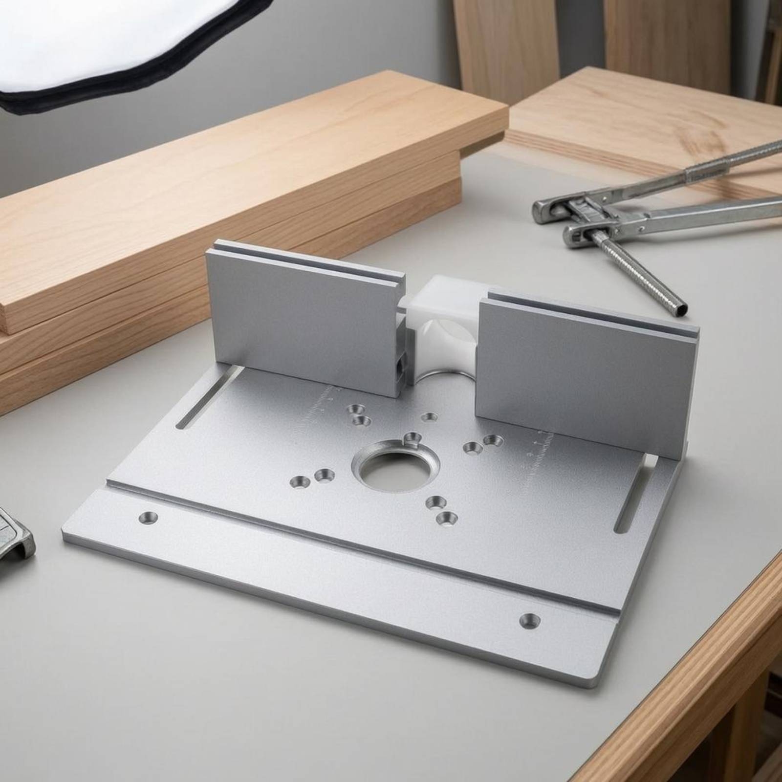 Woodworking Router - Płyta montażowa do frezarki, wkładki do