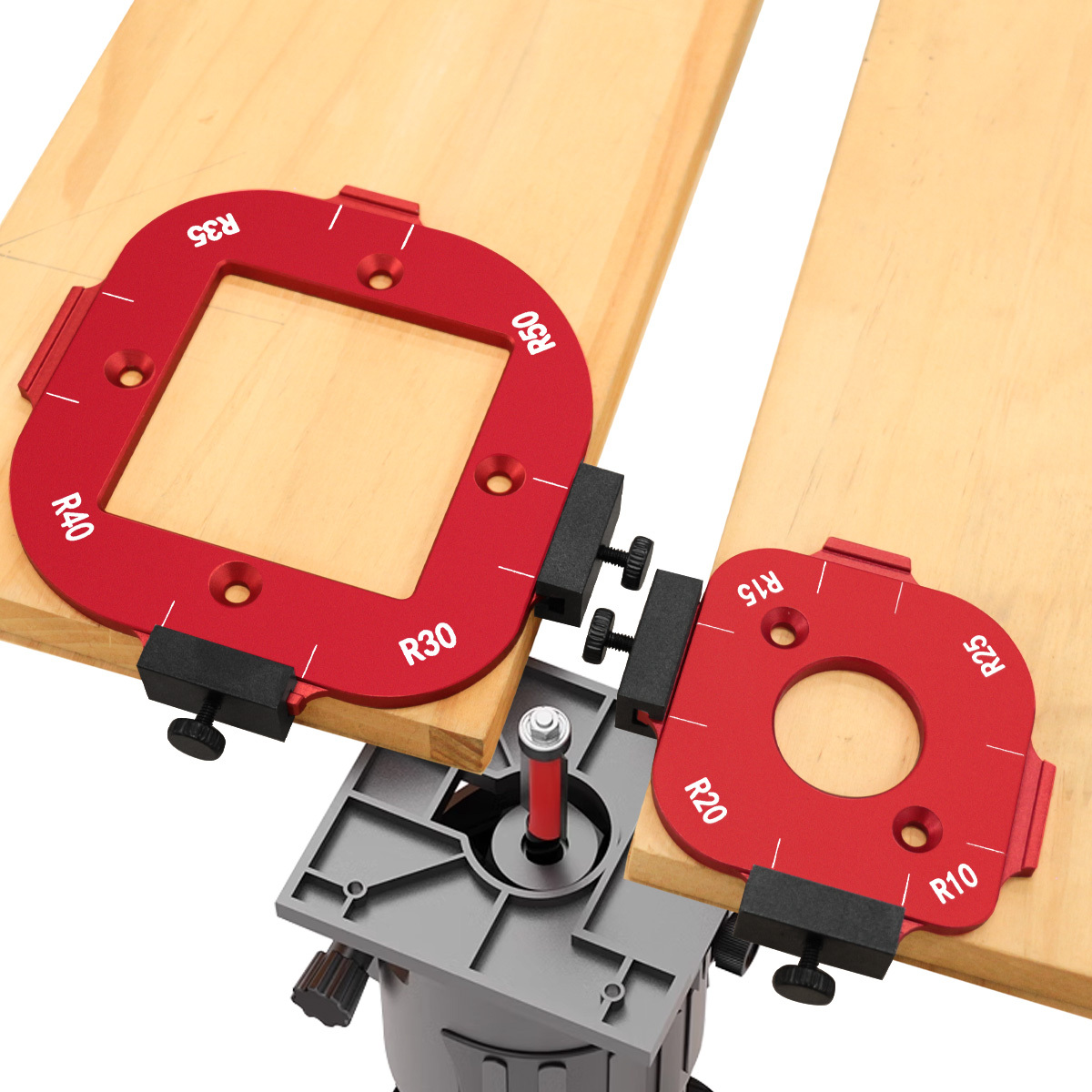 Woodworking Project Plans - Szablon do zaokrąglania narożników frezem do