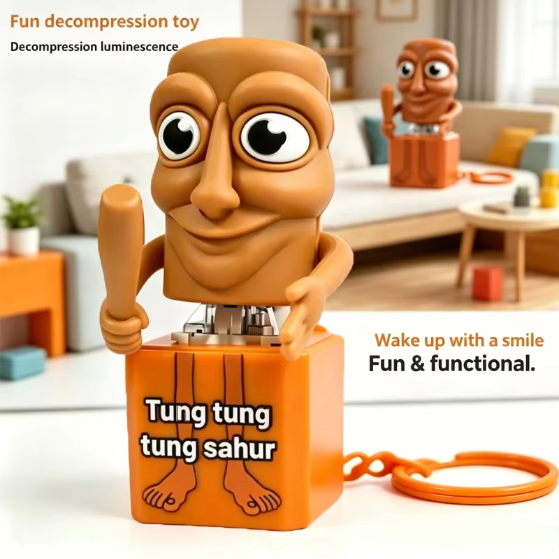Woodworking For Beginners - Nowy breloczek Tung Tung Tung Sahur,