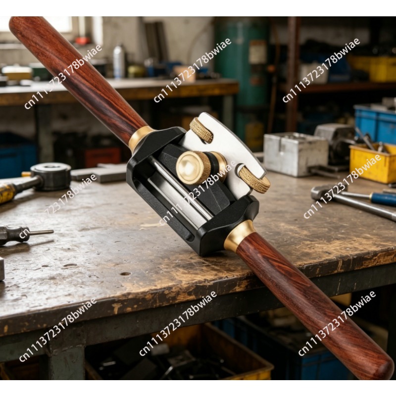 Spoke Shave Round - Strug ręczny do drewna z brązową