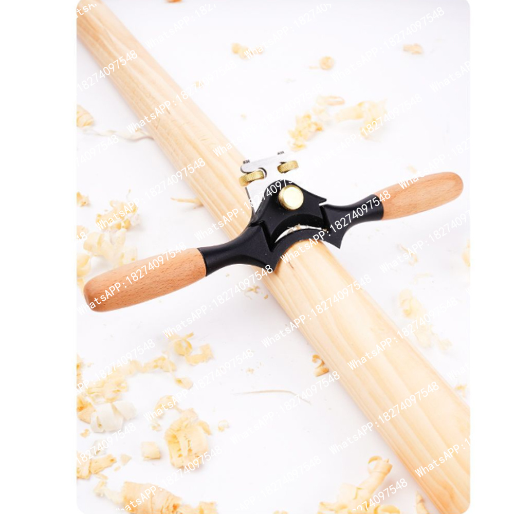 Spoke Shave Round - Półokrągły strug okrągły z bukowym uchwytem,