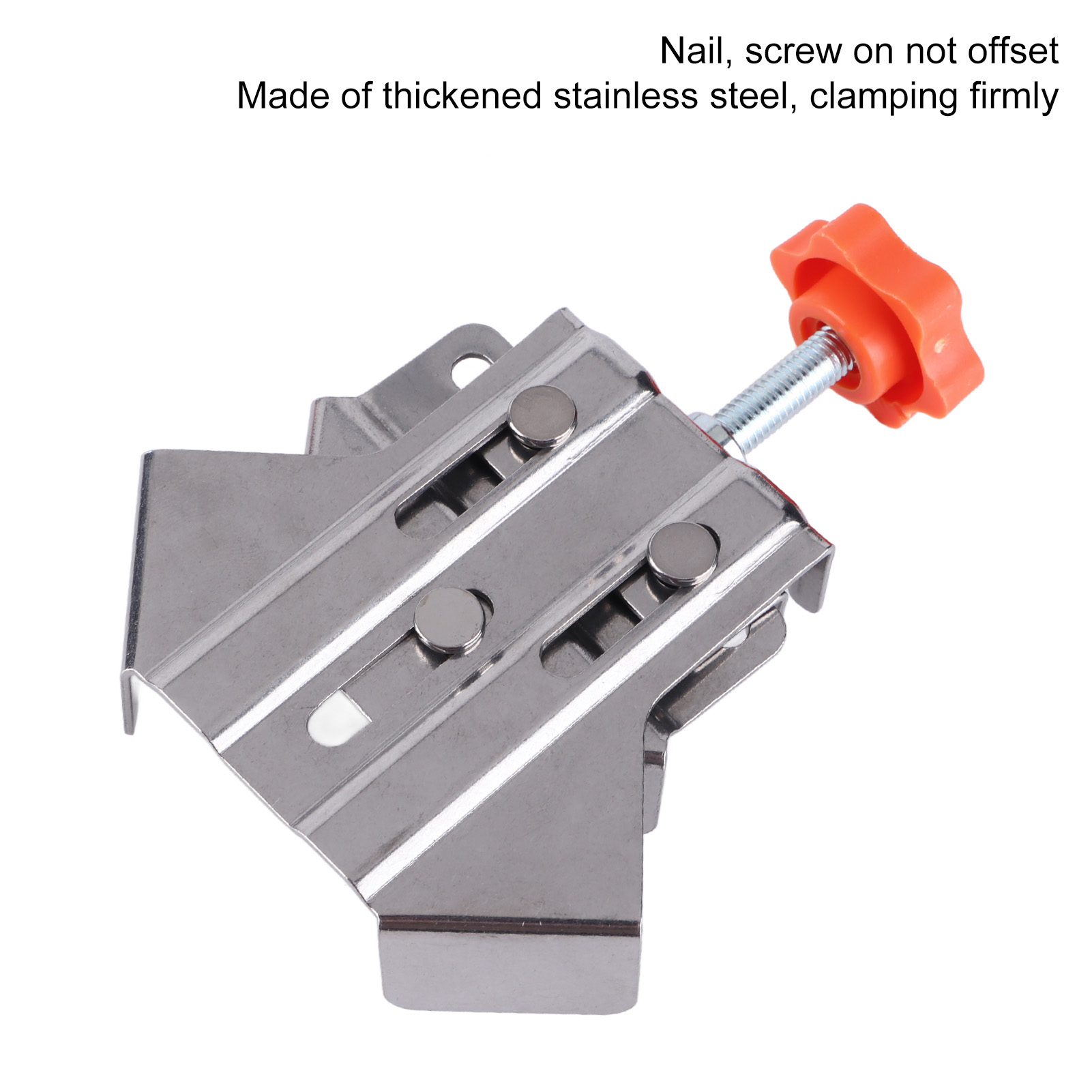 4 szt. Stal nierdzewna, zacisk – Woodworking Right Angle Clamp recenzja i cena