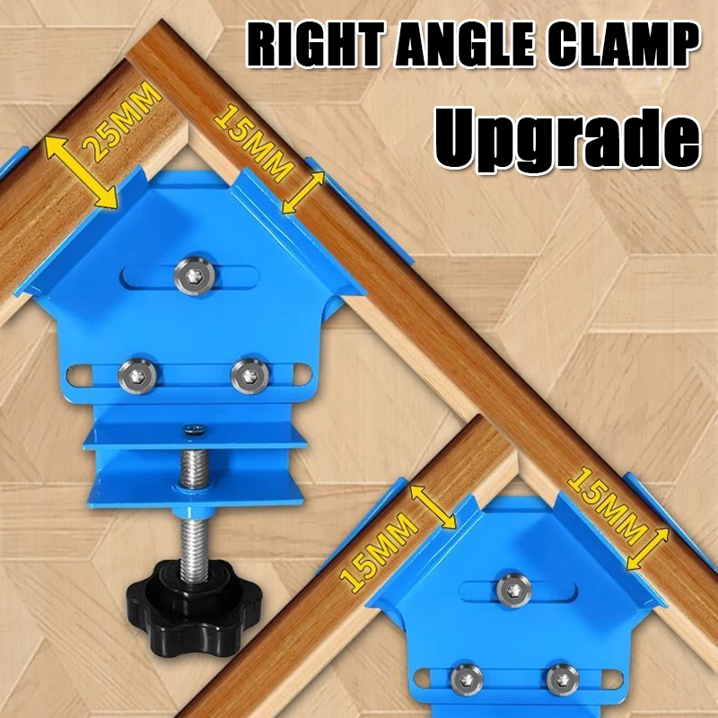 Zacisk kątowy ze stopu alumini – Woodworking Right Angle Clamp recenzja i cena