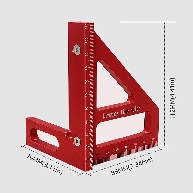 Kątownik stolarski z aluminiu, – Woodworking For Engineers recenzja i cena