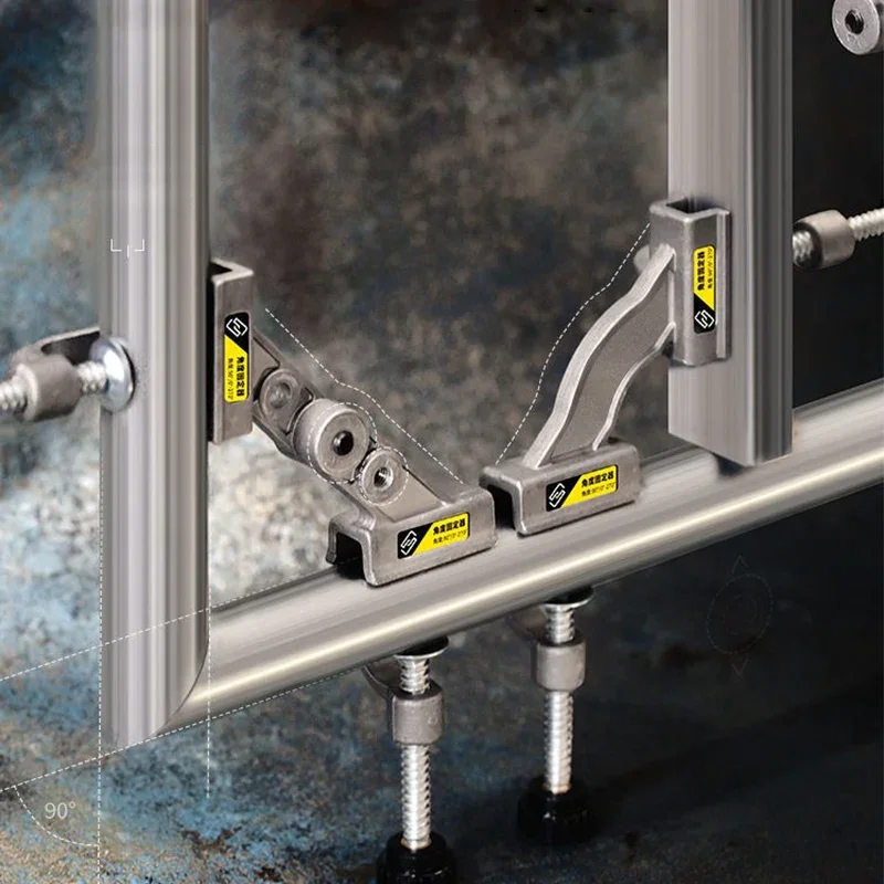 Regulowany pod kątem 10-180 st – Woodworking Right Angle Clamp recenzja i cena