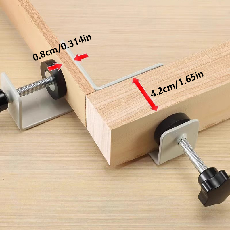 1/2 szt. 90 stopni kwadraty po – Woodworking Right Angle Clamp recenzja i cena