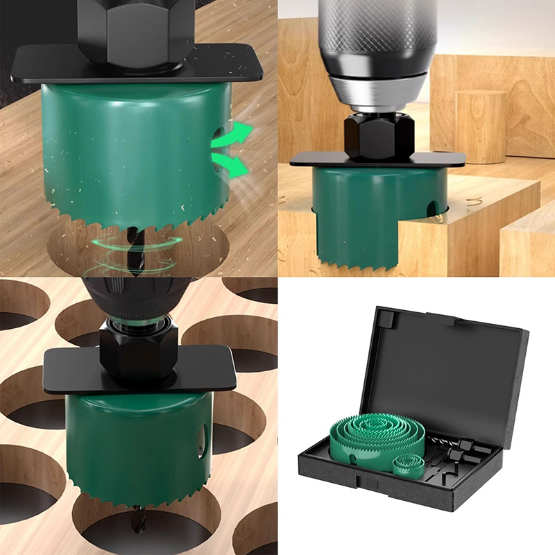 Zestaw wierteł koronkowych 19/ – Woodworking Drills recenzja i cena