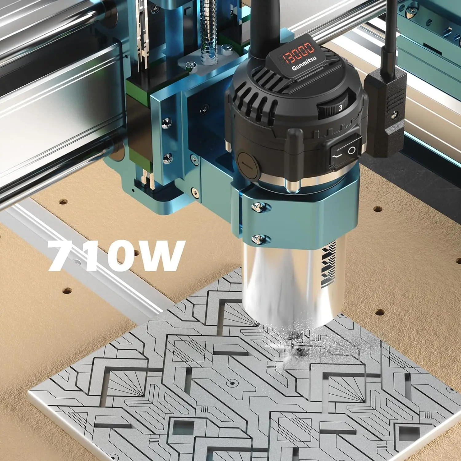 Frezarka CNC SainSmart Genmits – Woodworking Router recenzja i cena
