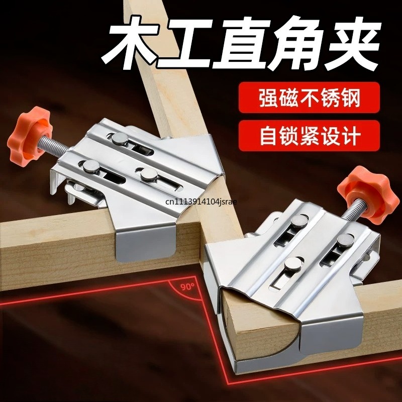 Zacisk kątowy 90 stopni ze sta – Woodworking Right Angle Clamp recenzja i cena