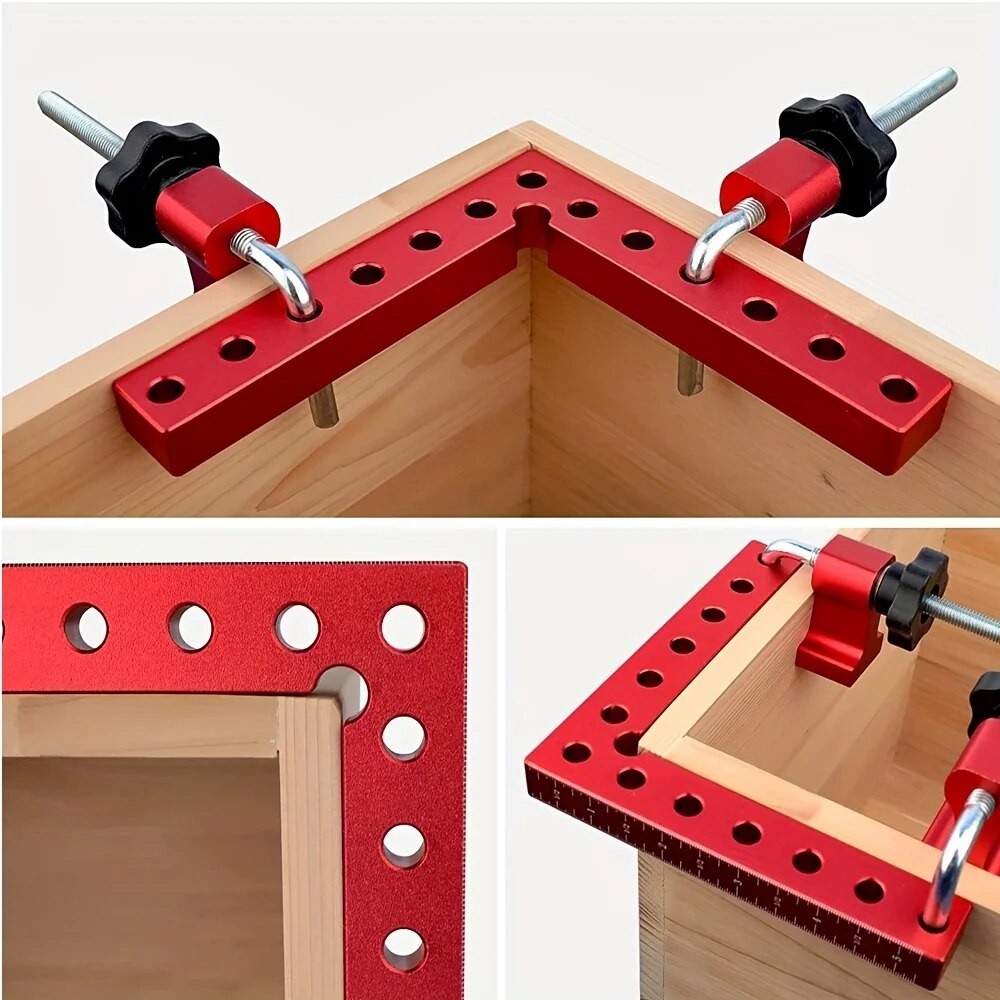 Zacisk narożny 120/140 mm pod  – Woodworking Right Angle Clamp recenzja i cena