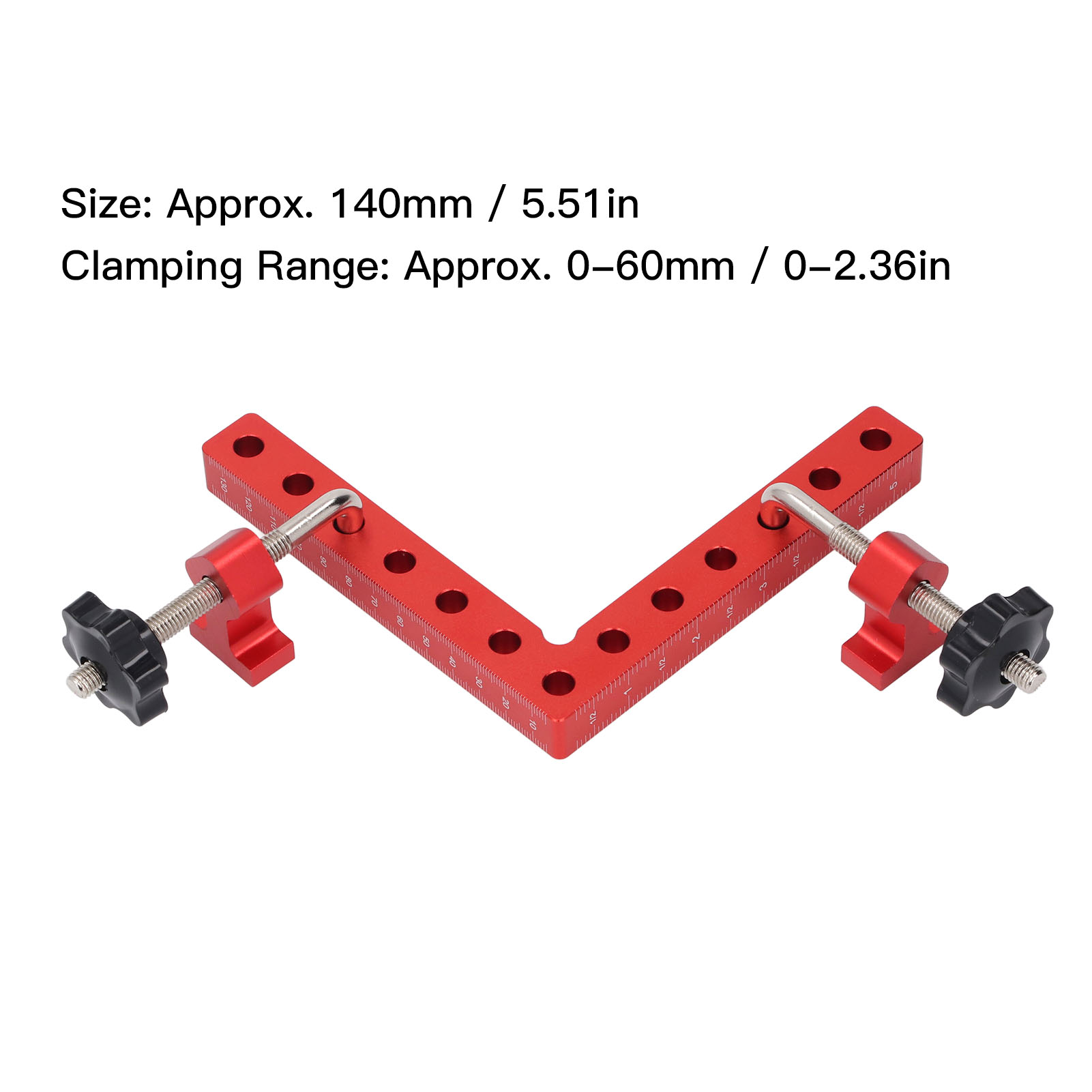 2 zestawy kątowników pozycjonu – Woodworking Right Angle Clamp recenzja i cena