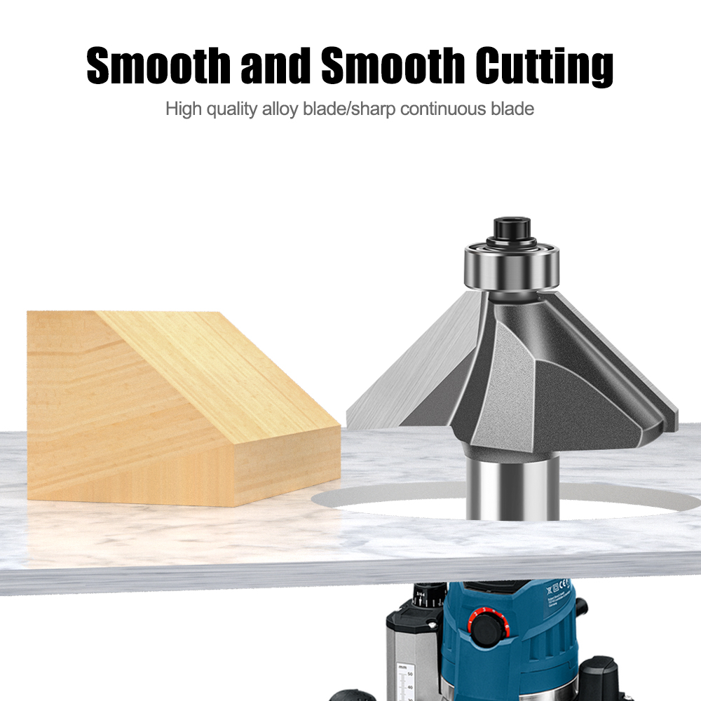 Frez do drewna z ostrzem 45 st – Woodworking Edge Corner Planer recenzja i cena