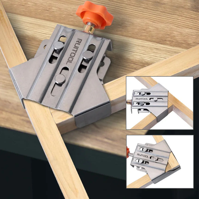 Zacisk kątowy ze stali nierdze – Woodworking Right Angle Clamp recenzja i cena