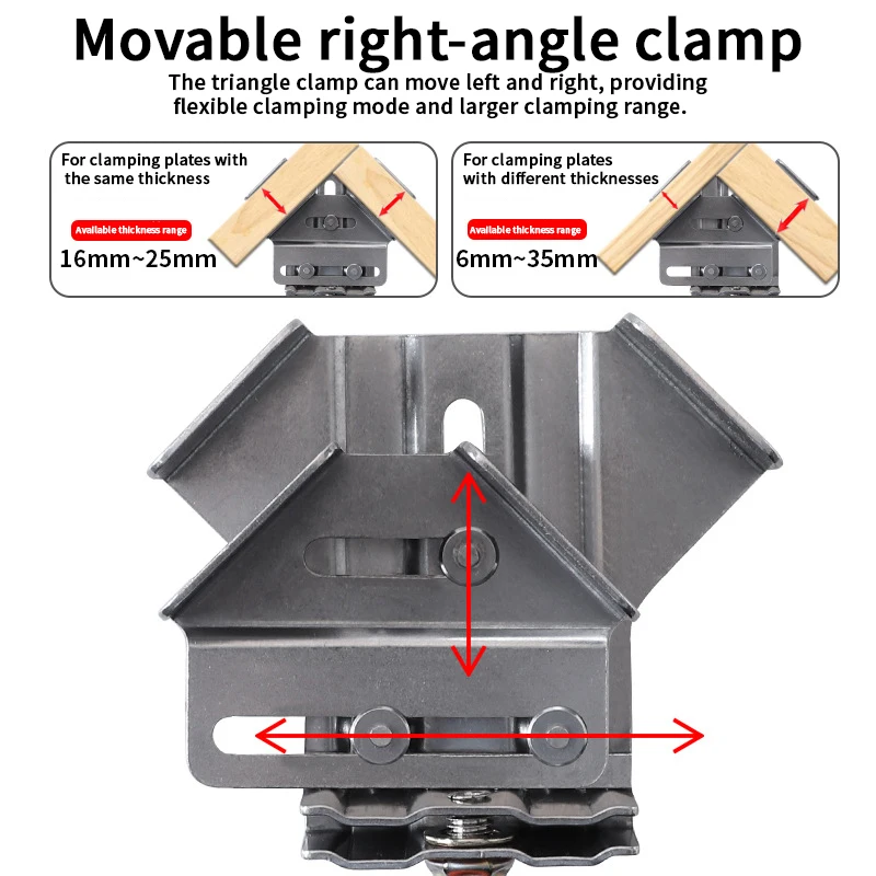 Zacisk kątowy ze stali nierdze – Woodworking Right Angle Clamp recenzja i cena