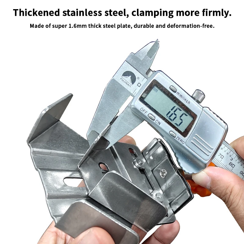Zacisk kątowy ze stali nierdze – Woodworking Right Angle Clamp recenzja i cena