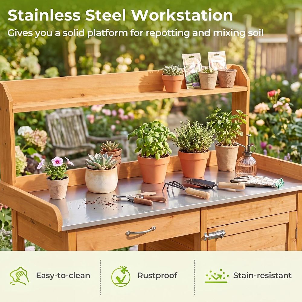 Drewniany stół ogrodowy do pra – Woodworking Work Table recenzja i cena