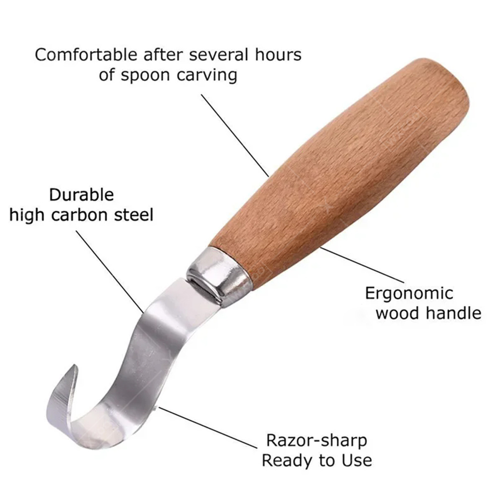 Nóż do rzeźbienia w drewnie WX – Woodworking For Beginners recenzja i cena