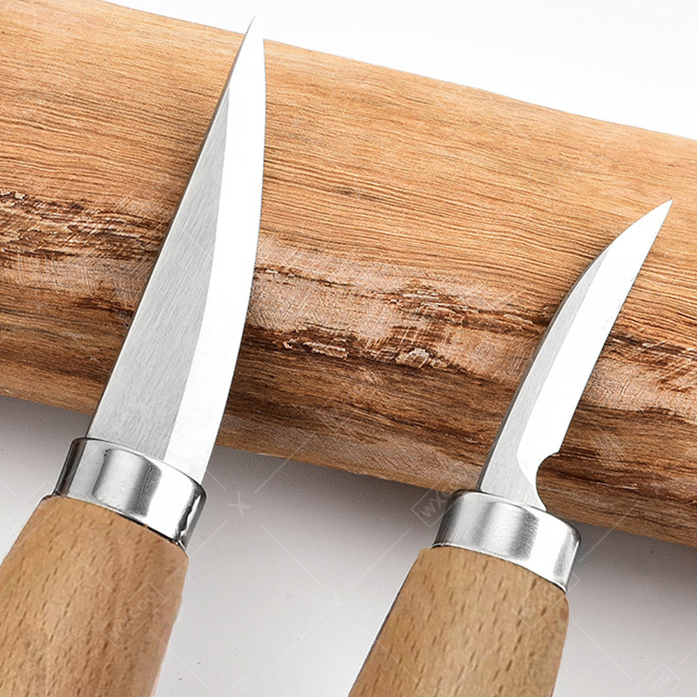 Nóż do rzeźbienia w drewnie WX – Woodworking For Beginners recenzja i cena