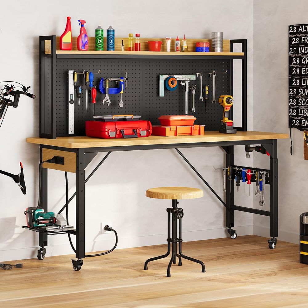 Stół warsztatowy o dużej wytrz – Woodworking Work Table recenzja i cena